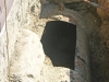 Opened oil tank